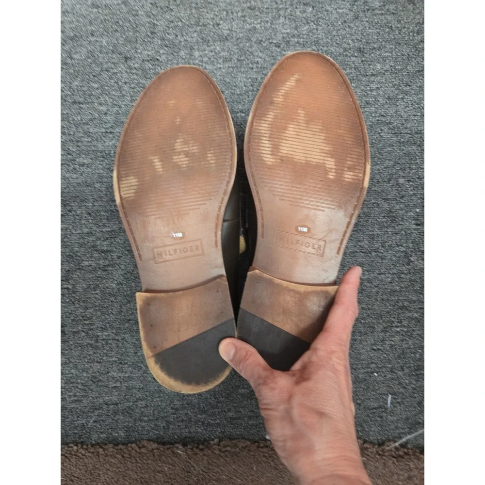 Men Tommy Hilfiger Yadil Loafer Slip On Shoes Dark Brown